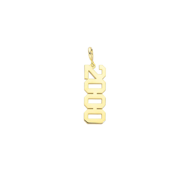 dainty-and-gold-jewelry - Block Date Pendant