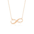 Infinity Two Name Necklace