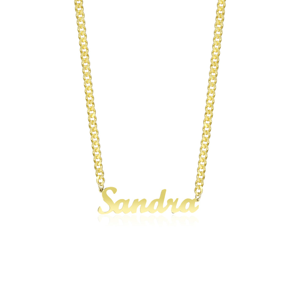 Curb Name Necklace